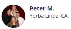 Peter M. Yorba Linda, CA