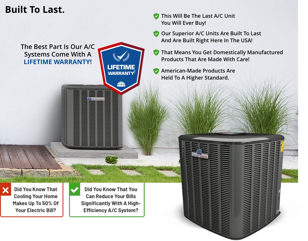 best Air conditioning system built to last in the USA